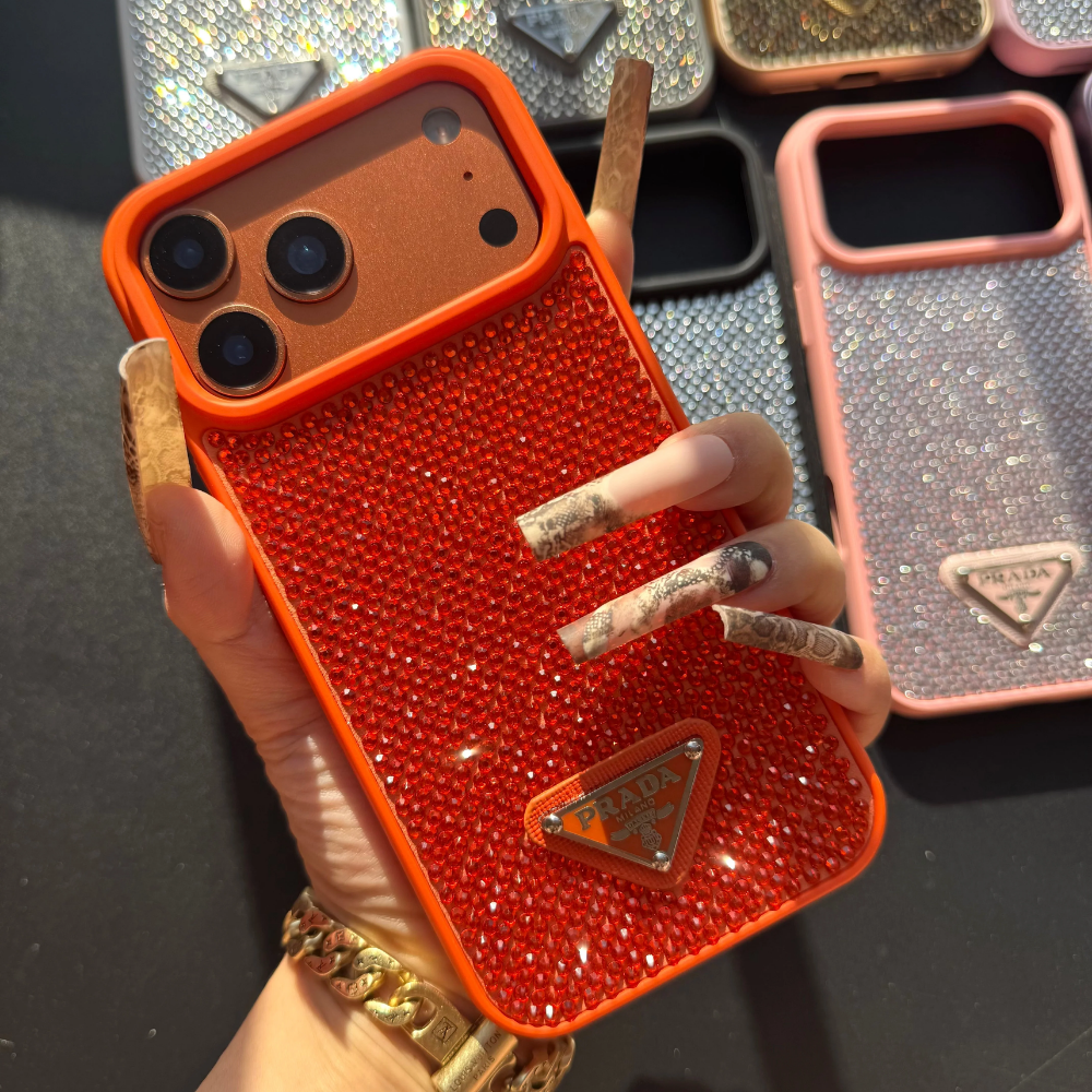 Prada iPhone 17 Pro Max Case, Luxury