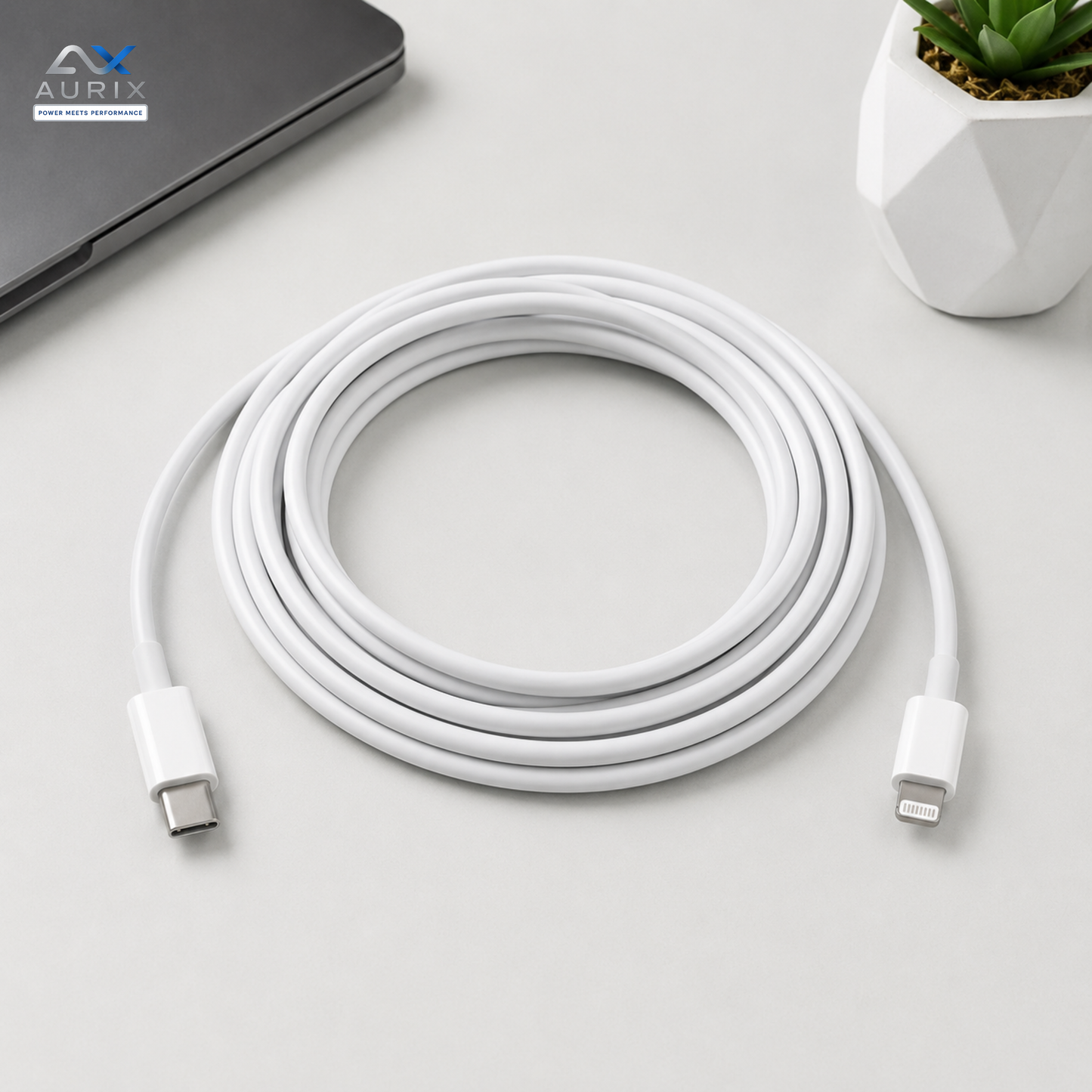 Apple Lightning Cable 2M (USB-C to Lightning)
