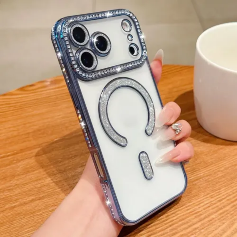 MagSafe Glitter Bling Diamond iPhone  Case