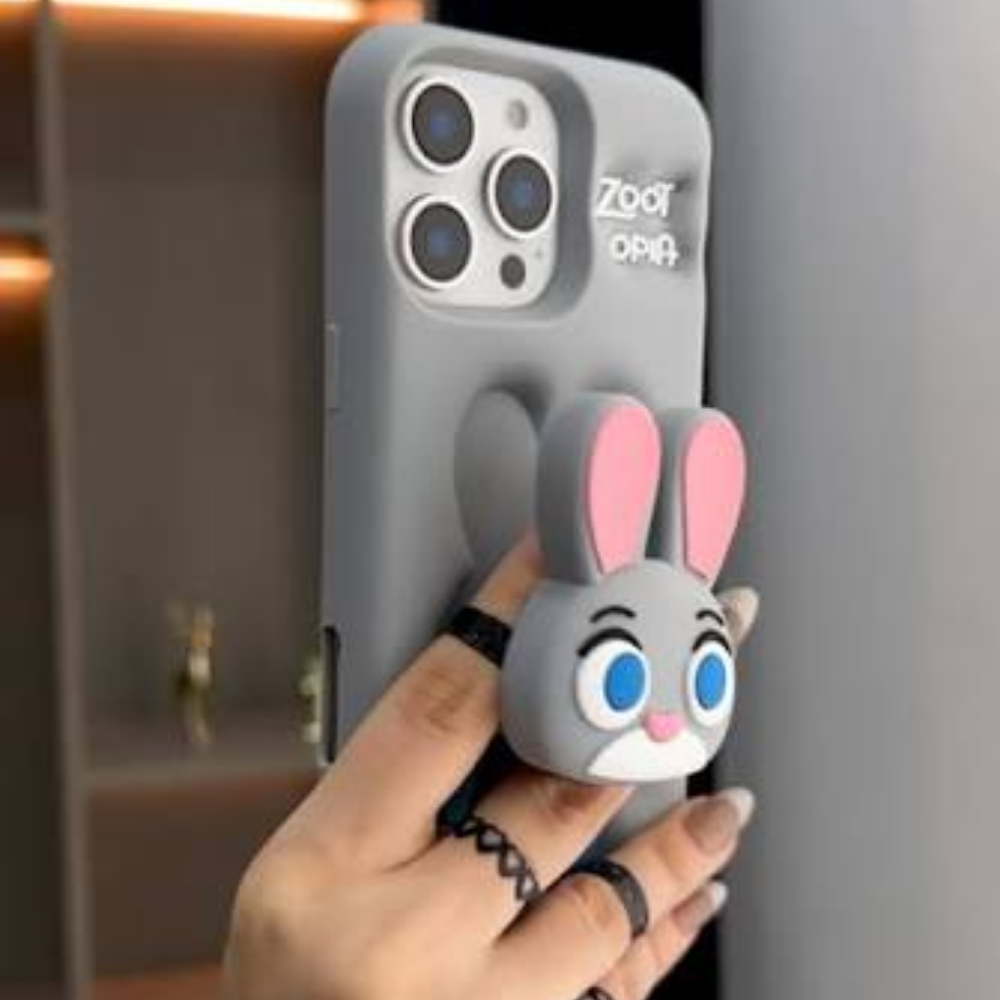 Cute 3D Bunny I  Phone Case